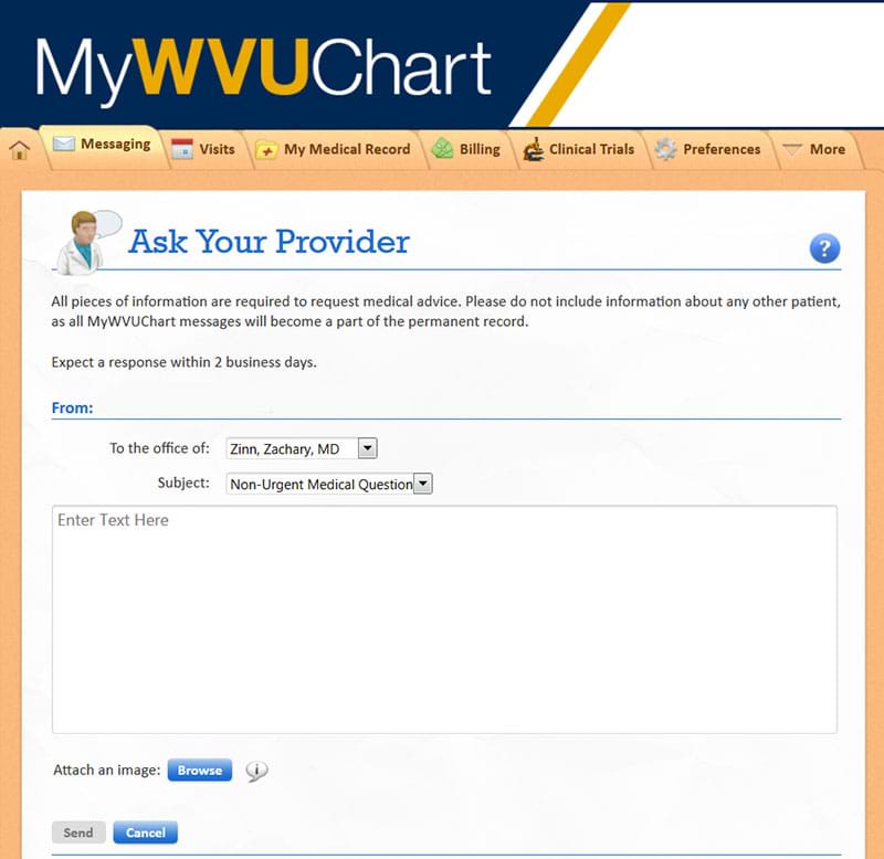 wvu mychart login