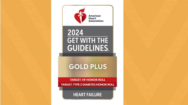 American Heart Association 2024 Get with the guidelines Gold Plus Award