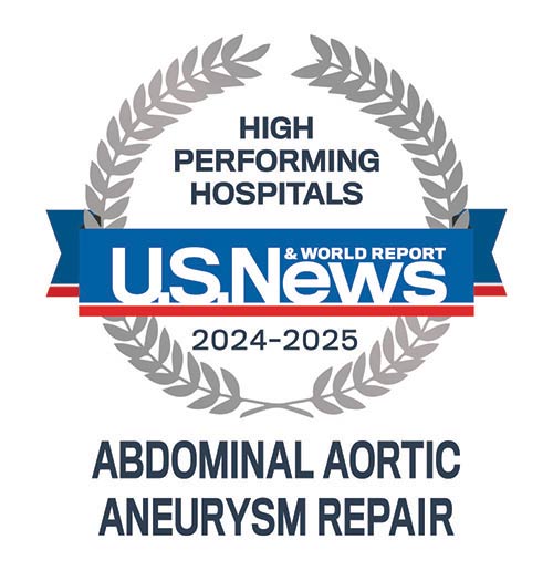  World Report Hospitals Procedures Conditions abdominal aortic aneurysm repair logo