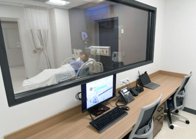 Center for Nursing Education Instructor observation room