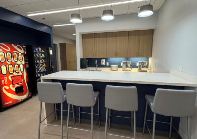 Center for Nursing Education Student lounge