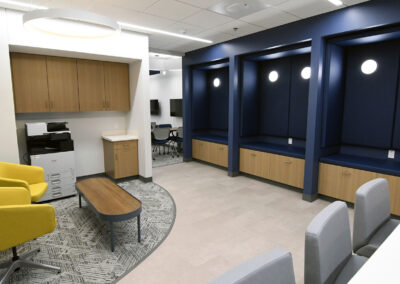 Center for Nursing Education Student lounge