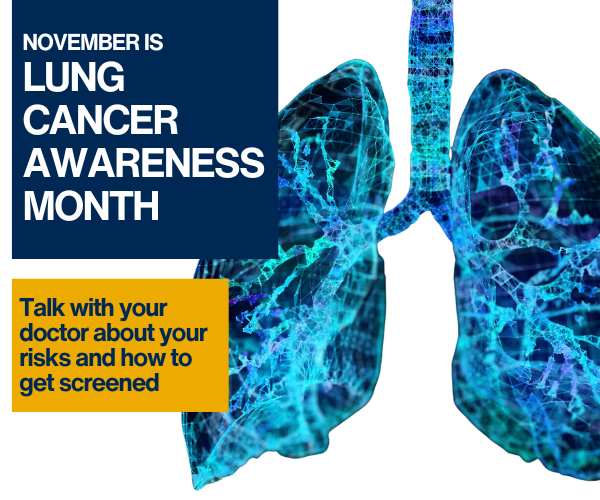 Lung cancer awareness header image
