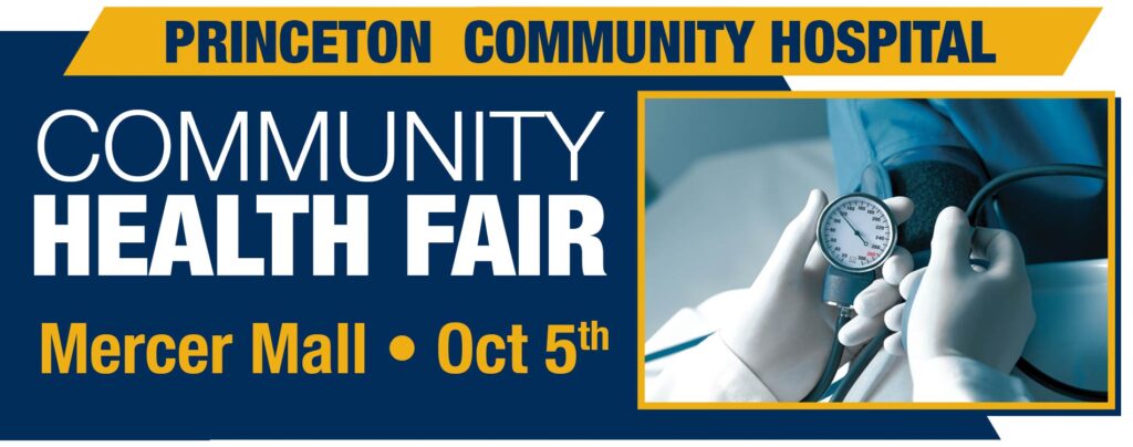 Princeton Community Hospital Community Health Fair at the Mercer Mall on October 5, 2024