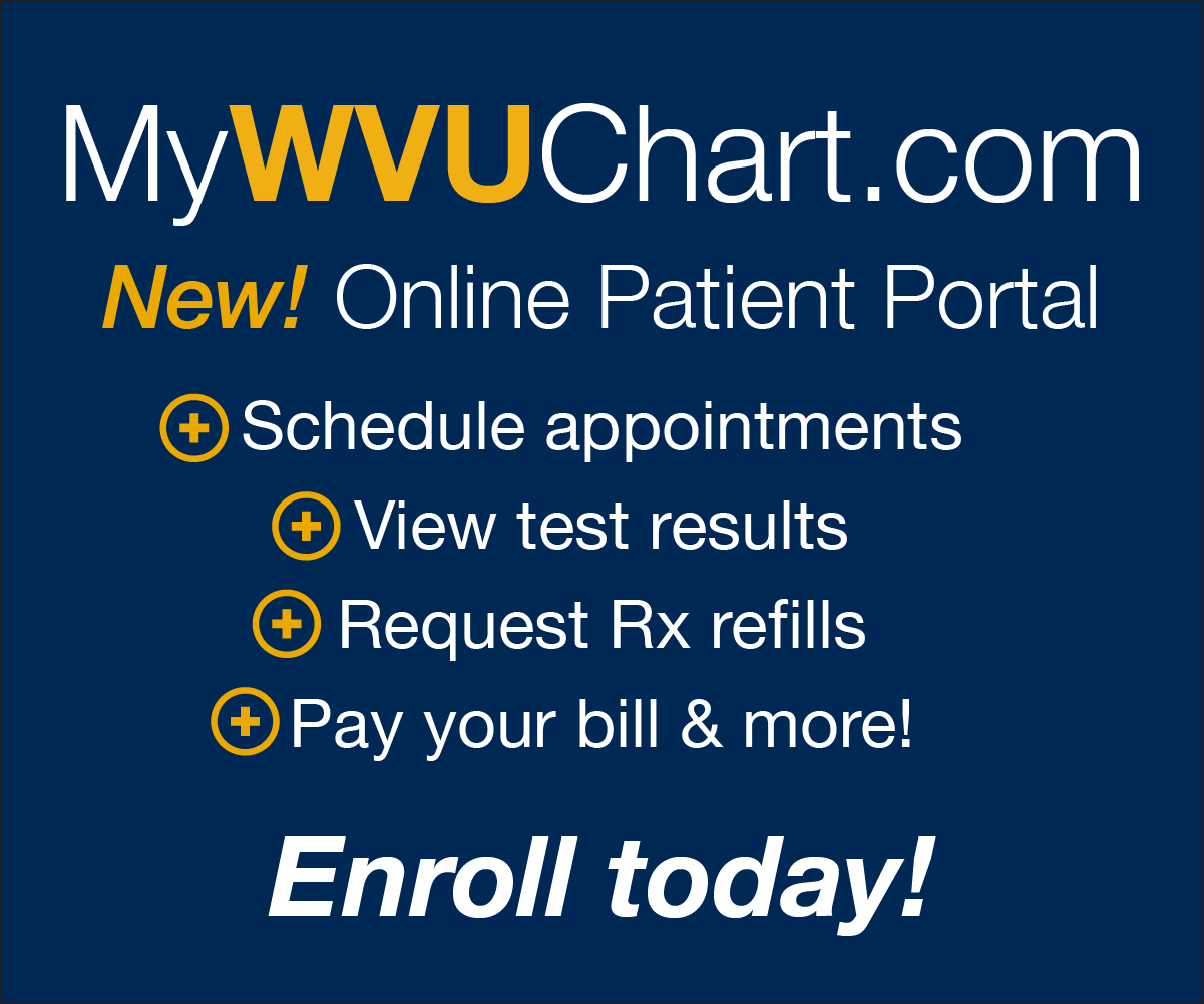 MyWVUChart.com - sign up today!