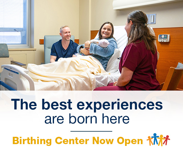 The best experiences are born here. WVU Medicine Children’s Birthing Center now open.