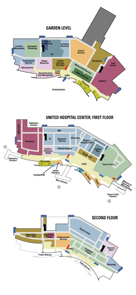 Maps & Directions | United Hospital Center