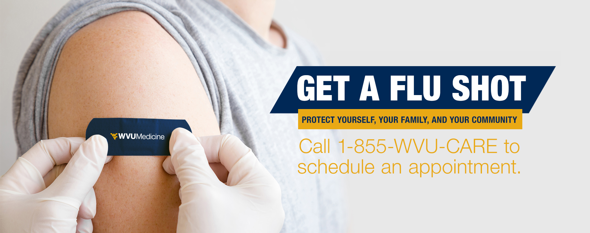 Get a flu shot. Protect yourself, your family, and your community.