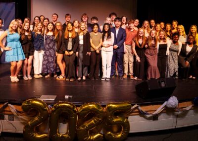 Participants of MedEd Signing Day 2025 come together to celebrate their commitment to future careers in healthcare, highlighting the program’s role in preparing high school students for in-demand roles across the industry.